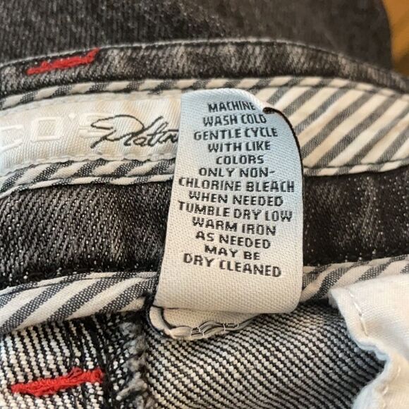 Chicos Platinum black jeans size 1.5 EUC - Picture 7 of 12